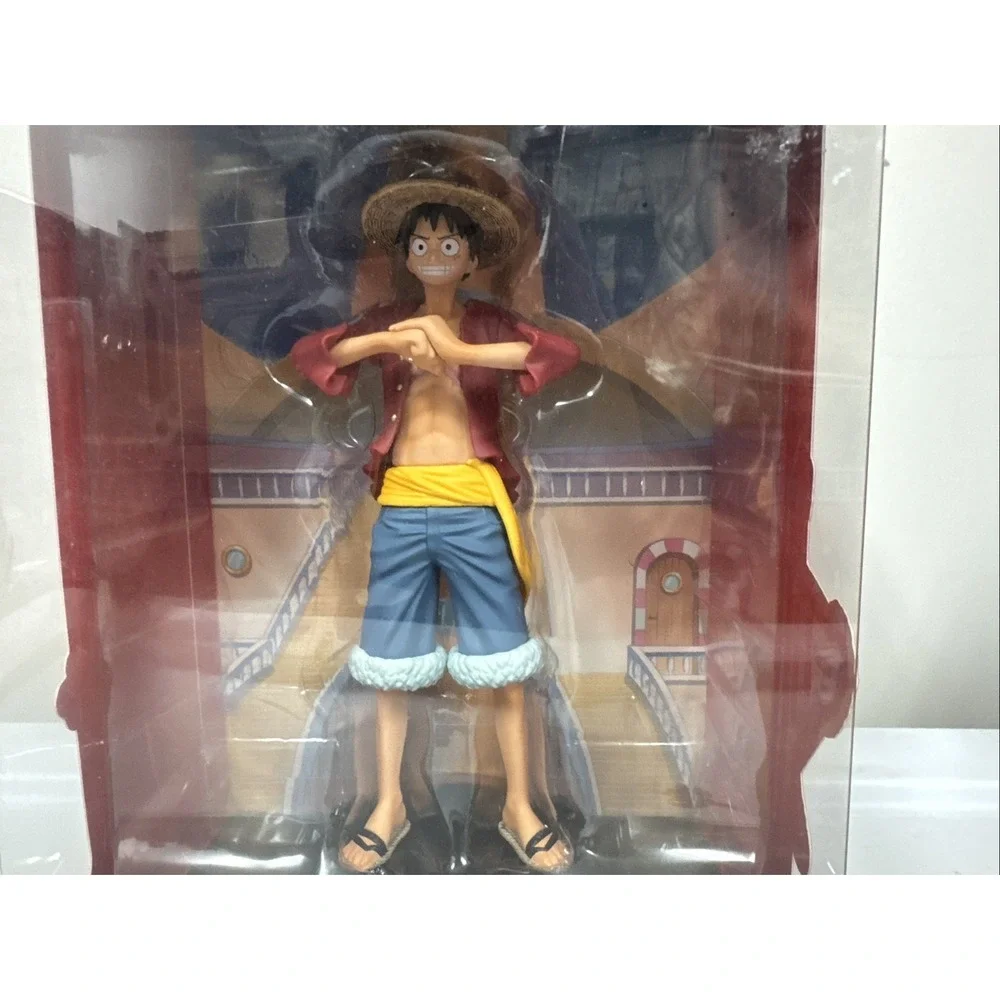 One Piece Monkey D Luffy 08 Straw Hat Anime Figure‎ 6.5